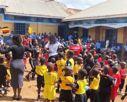 School celebrations in Uganda for Independence Day
