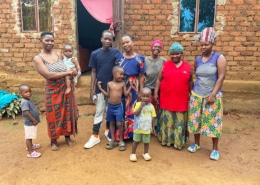 A street boy reunited with his family